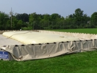 bladder dike spill containment system